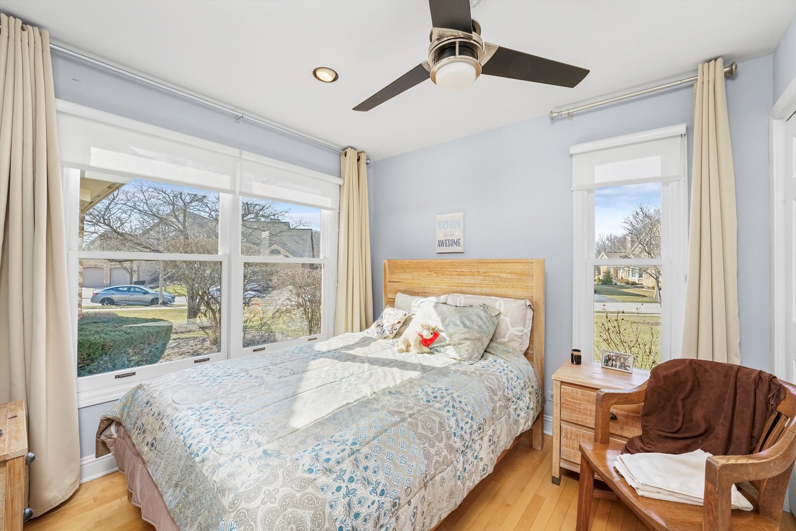 14501 Golf Road Orland Park, IL 60462 - Photo 17 of 53 a bedroom with a bed and a window