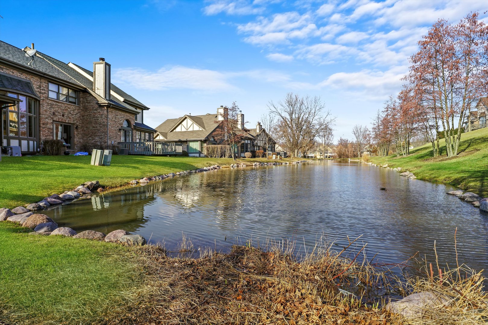 14501 Golf Road Orland Park, IL 60462 - Photo 51 of 53 a view of a lake with a big yard