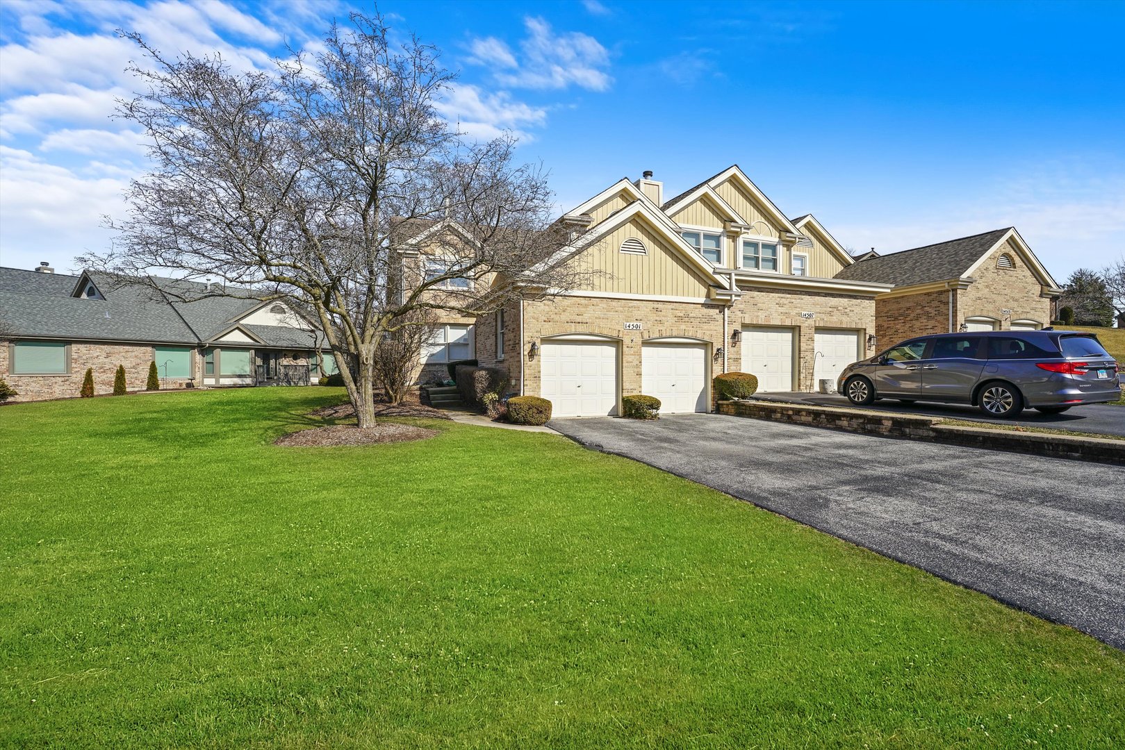 14501 Golf Road Orland Park, IL 60462 - Photo 7 of 53 front view of a house with a yard