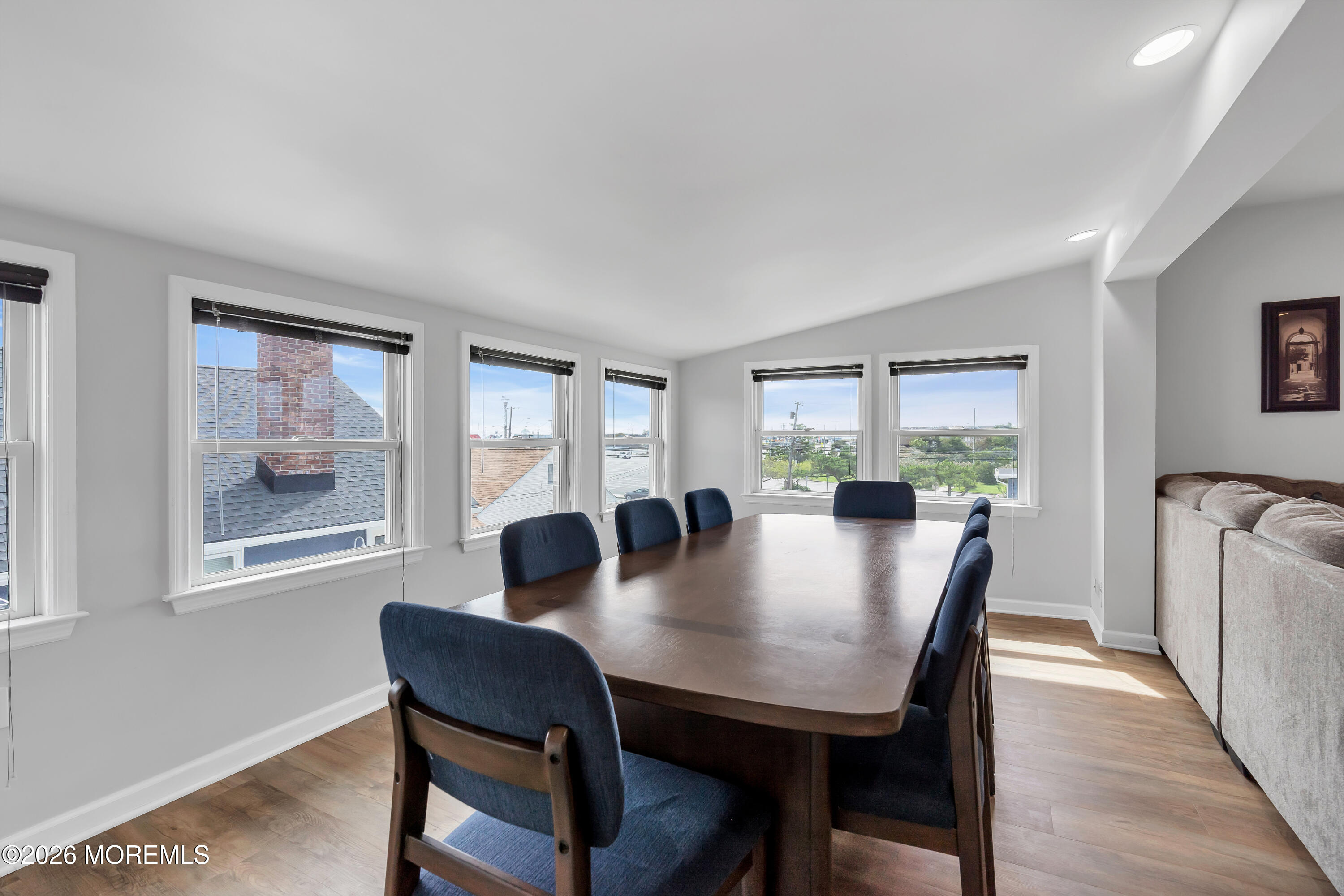 27 Arnold Avenue Point Pleasant Beach, NJ 08742 - Photo 43 of 48 a view of a dining room with furniture window and wooden floor