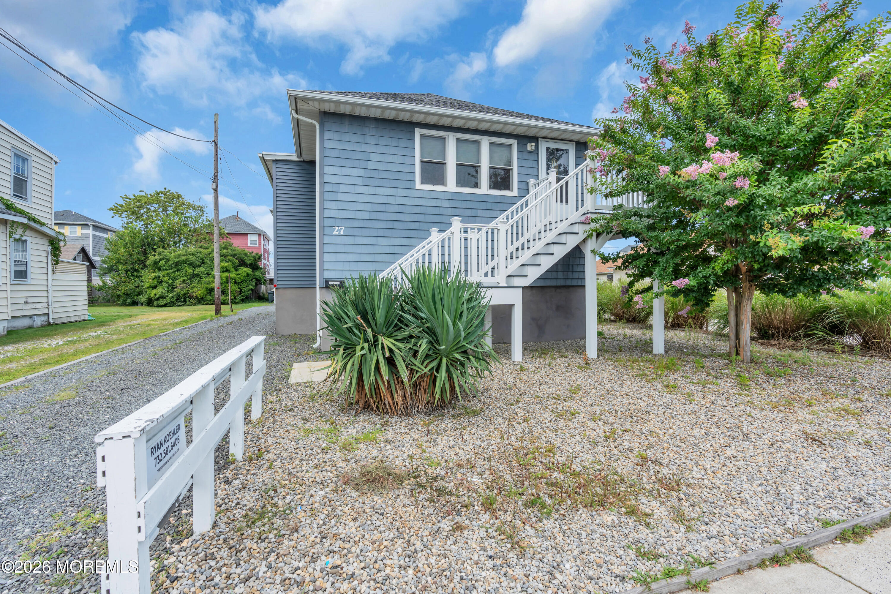 27 Arnold Avenue Point Pleasant Beach, NJ 08742 - Photo 7 of 48 a view of backyard of house