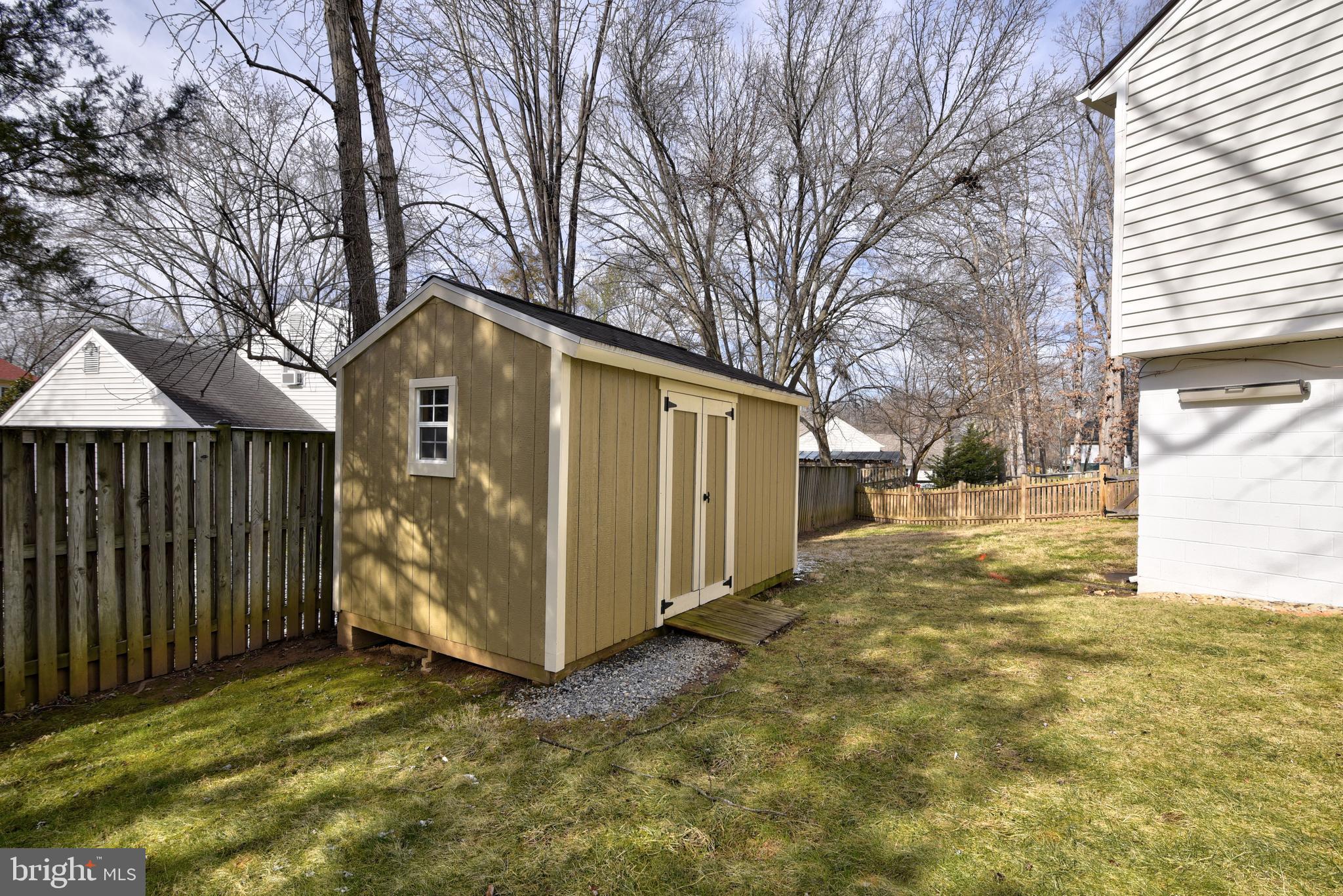 1520 Coat Ridge Road Herndon, VA 20170 - Photo 30 of 33 Shed with Windows Offers Additional Storage Space.