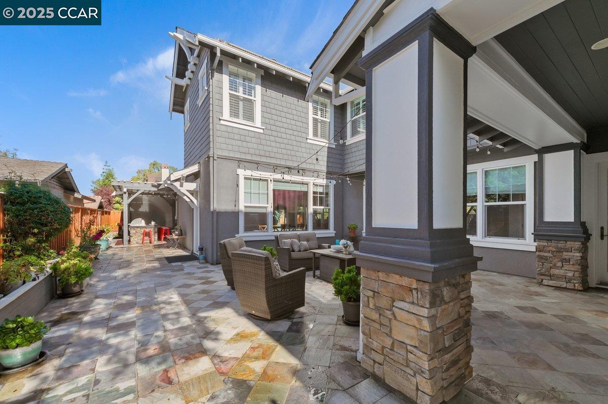 5656 Stockton Loop Livermore, CA 94550 - Photo 32 of 37 a front view of a house with outdoor seating