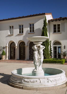 750 Riven Rock Road Montecito, CA 93108 - Photo 5 of 15 a front view of a house with garden