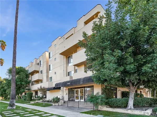 a car parked in front of a building