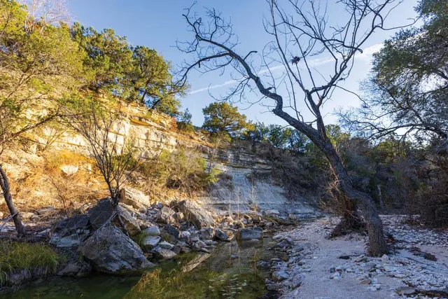 a backyard of a house