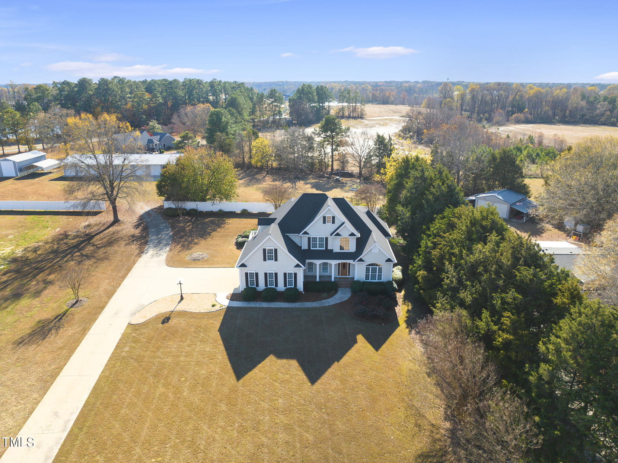 8480 Kennebec Road Willow Spring, NC 27592 - Photo 2 of 68 Arial Shot
