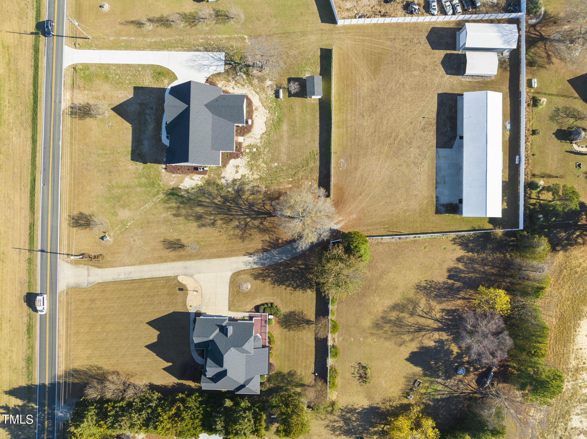 8480 Kennebec Road Willow Spring, NC 27592 - Photo 66 of 68 Arial House and Garages