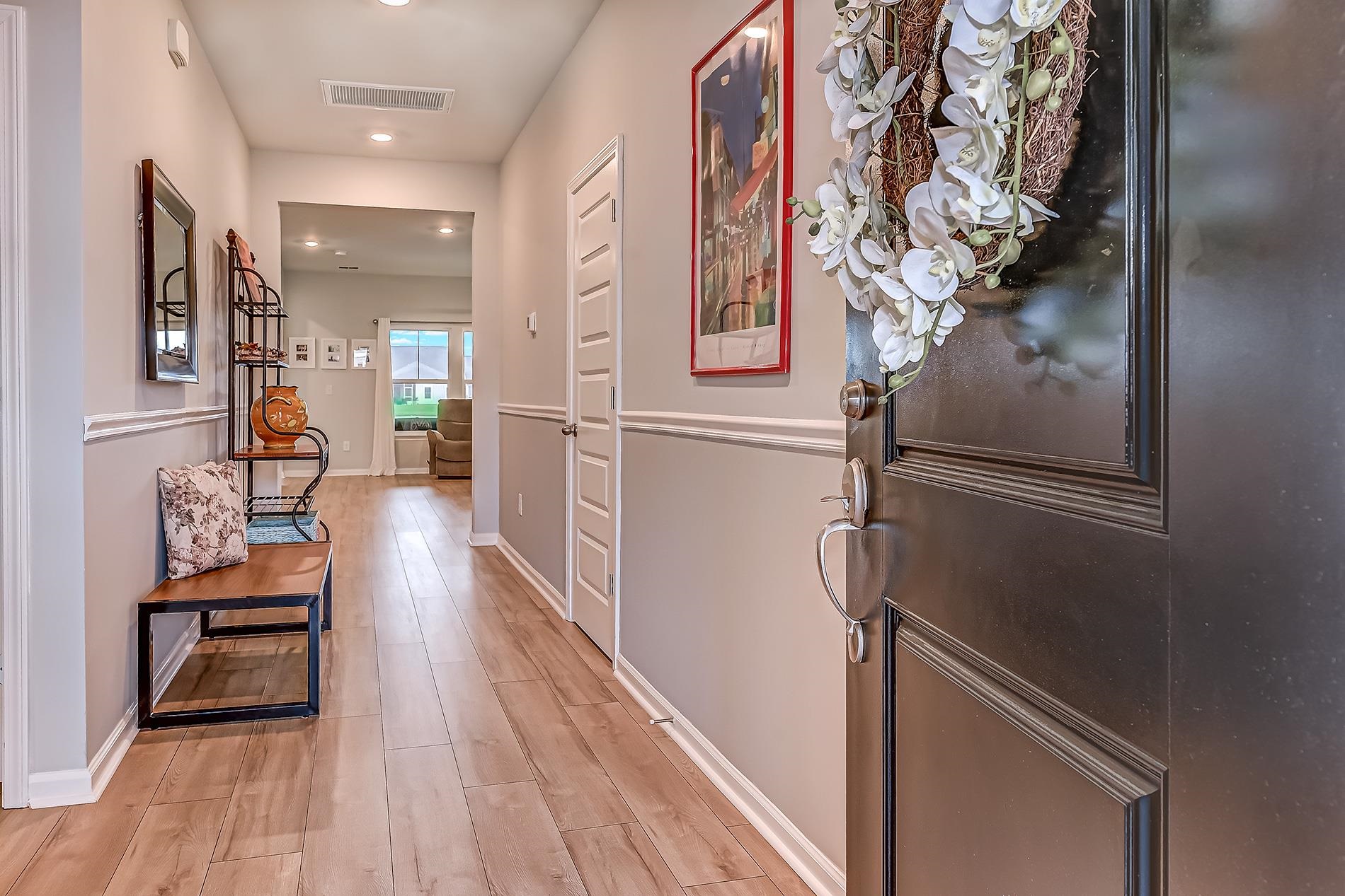3016 Sistine Street Myrtle Beach, SC 29579 - Photo 3 of 39 Hallway with light wood-style flooring and recessed lighting