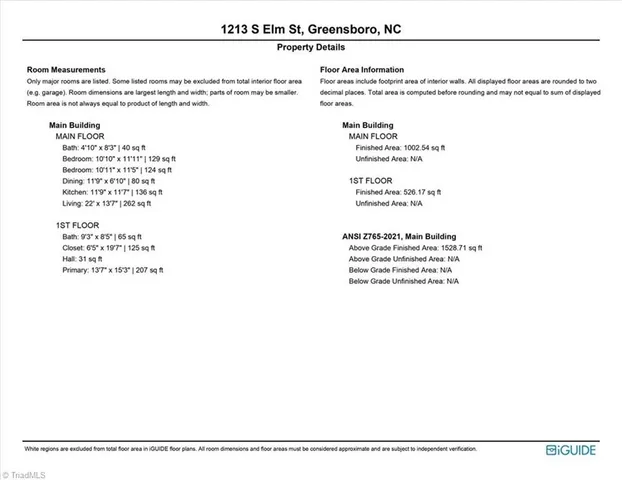 $252,000 | 1213 South Elm Street, High Point, NC 27260