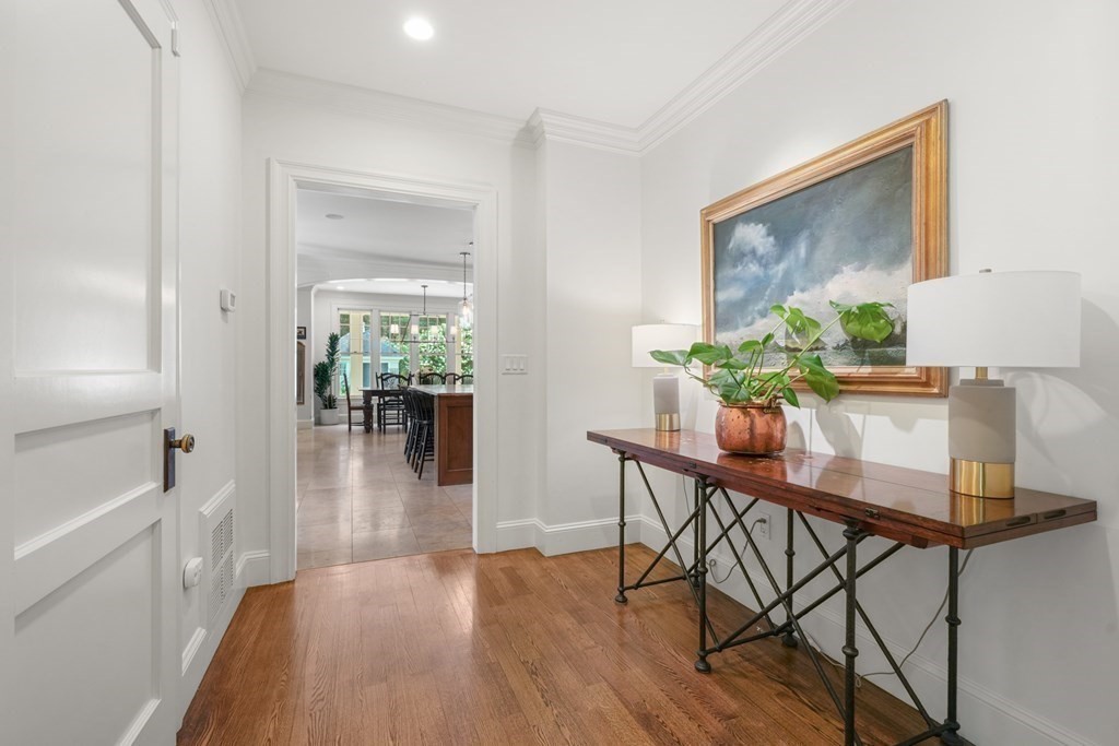 111 Lake Street Sherborn, MA 01770 - Photo 11 of 41 a dining room with furniture and wooden floor