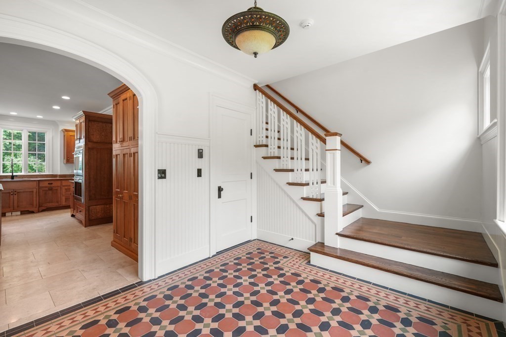 111 Lake Street Sherborn, MA 01770 - Photo 18 of 41 a view of entryway with wooden floor