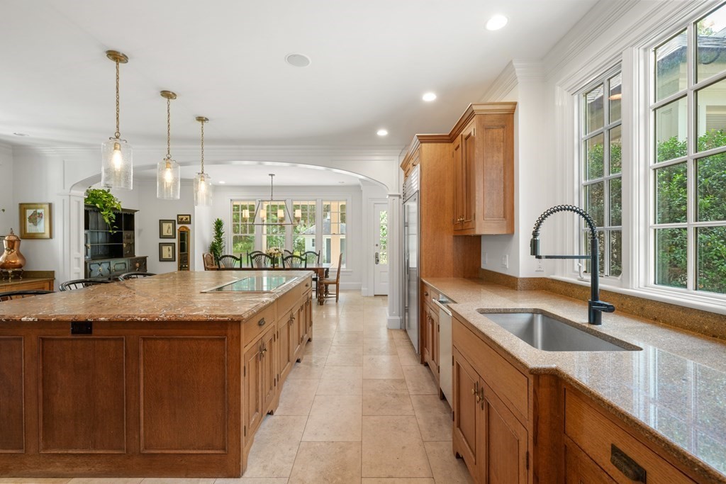 111 Lake Street Sherborn, MA 01770 - Photo 7 of 41 a kitchen with counter top space a sink and appliances