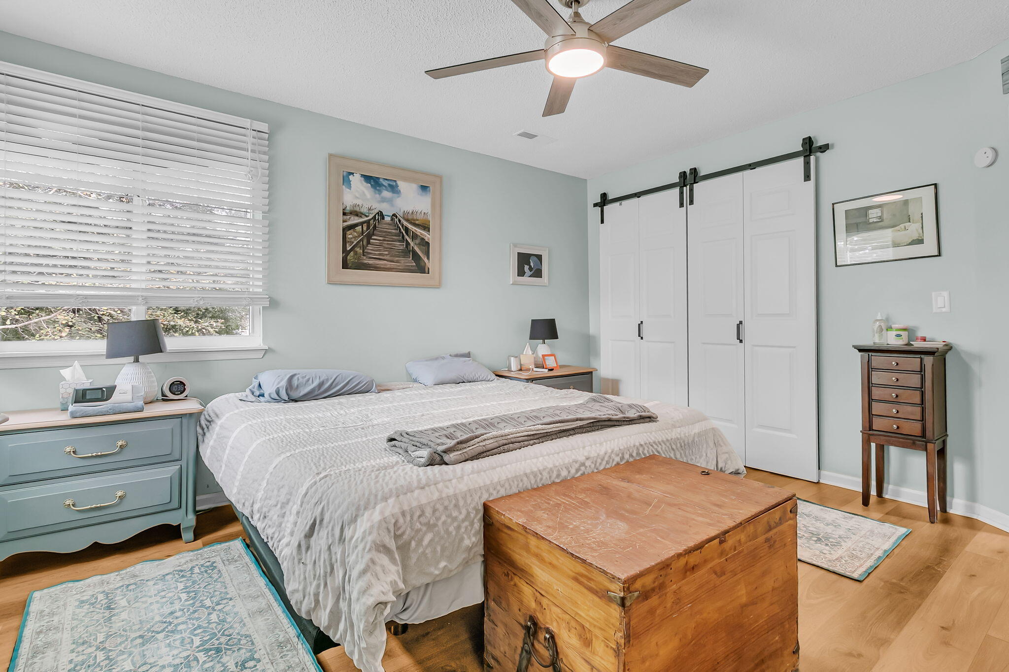 1415 Oak Landing Road Mount Pleasant, SC 29464 - Photo 25 of 42 Primary BDRM Barn Doors