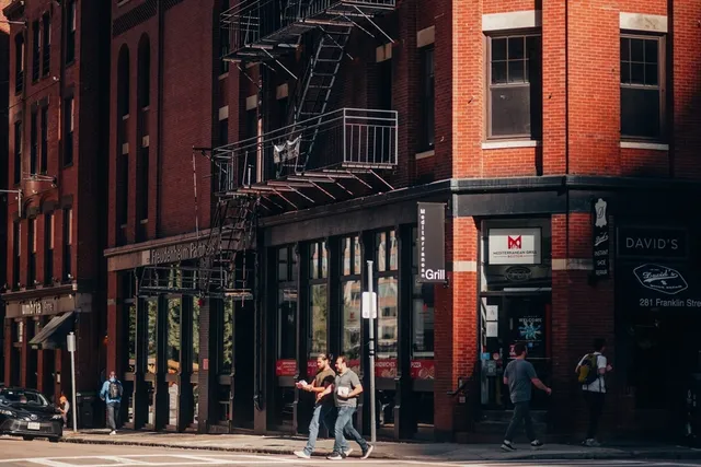 front view of a building