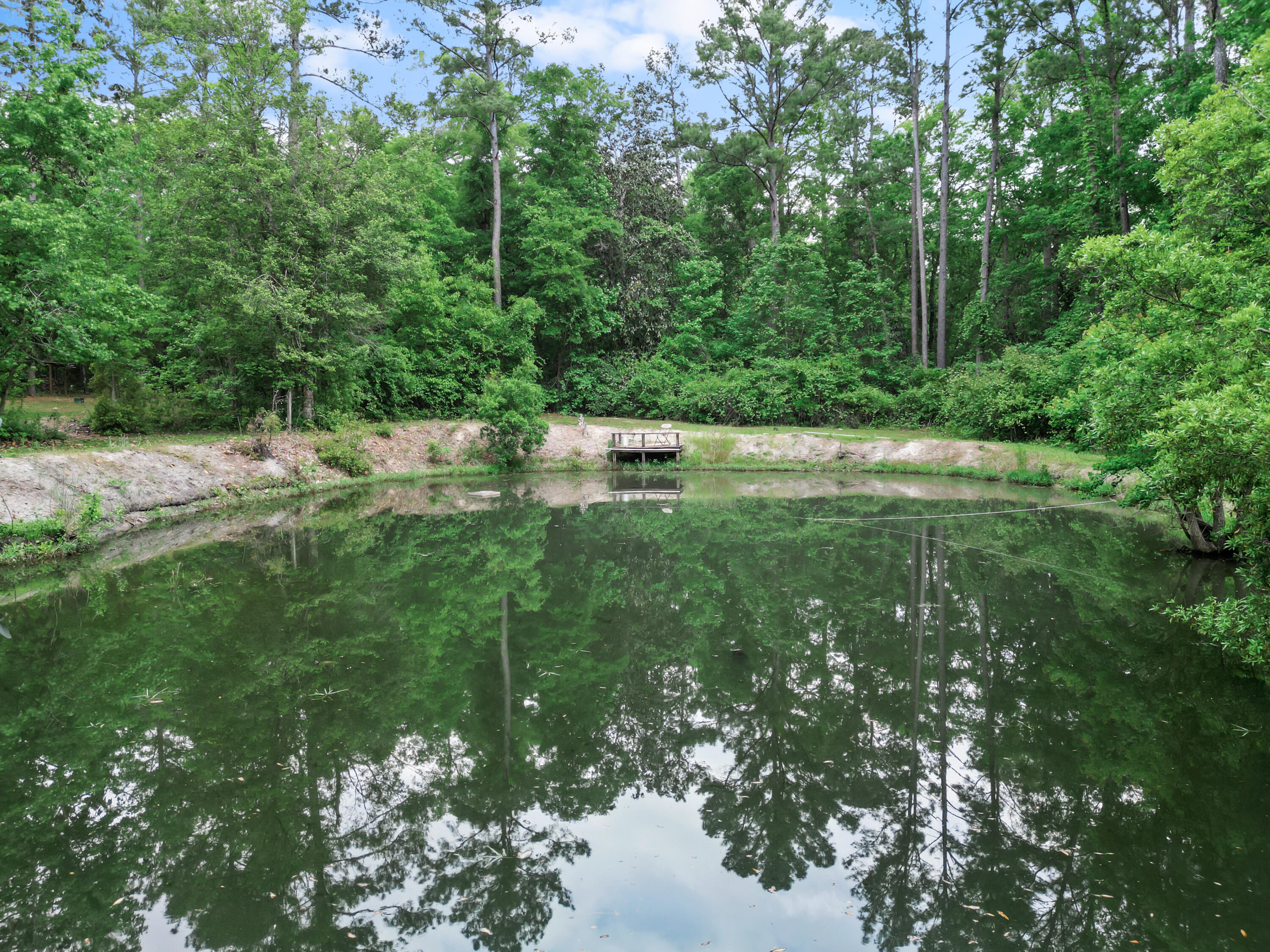 15766 Northeast Bob Sanders Road Hosford, FL 32334 - Photo 31 of 33 a view of a lake view with a bench