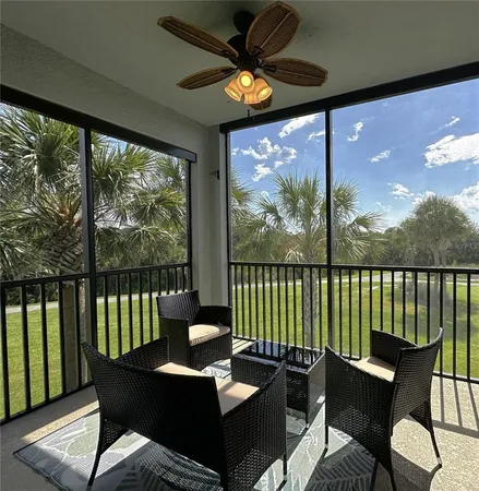a view of a outdoor seating area with furniture