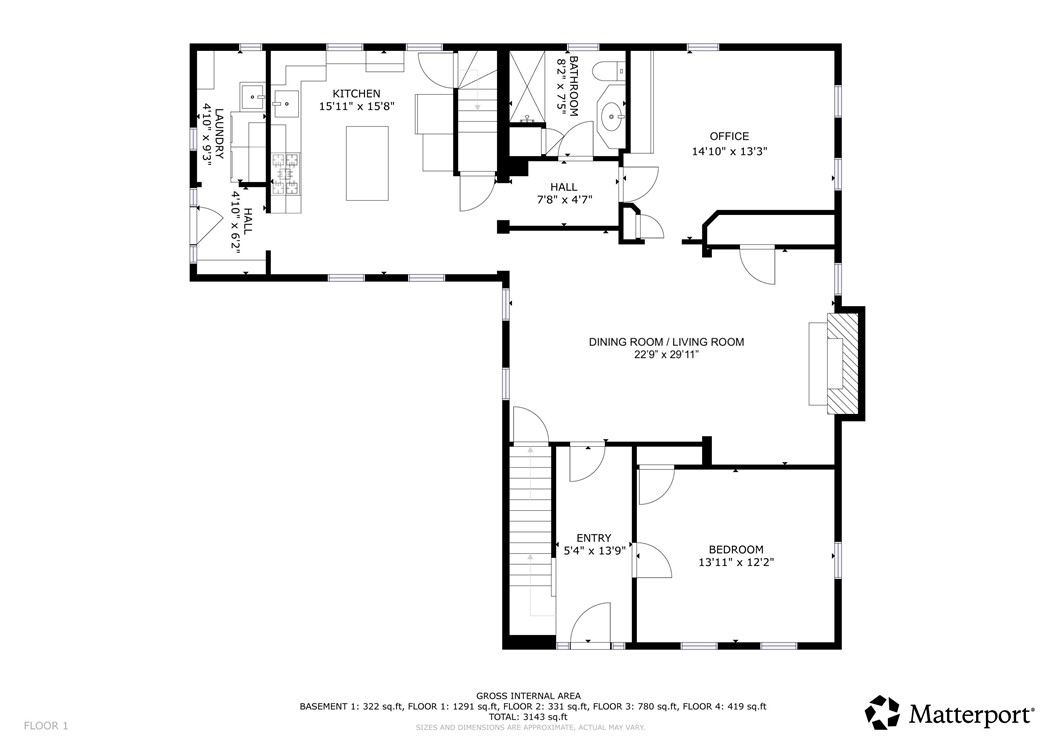 129 Canal Street Westerly, RI 02891 - Photo 32 of 42 1st floor