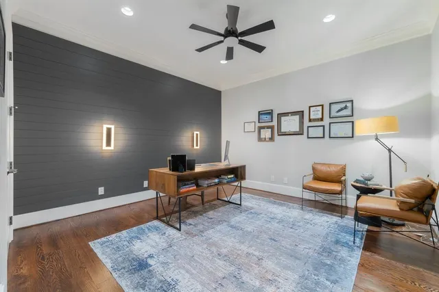 a view of a livingroom with furniture and a couch