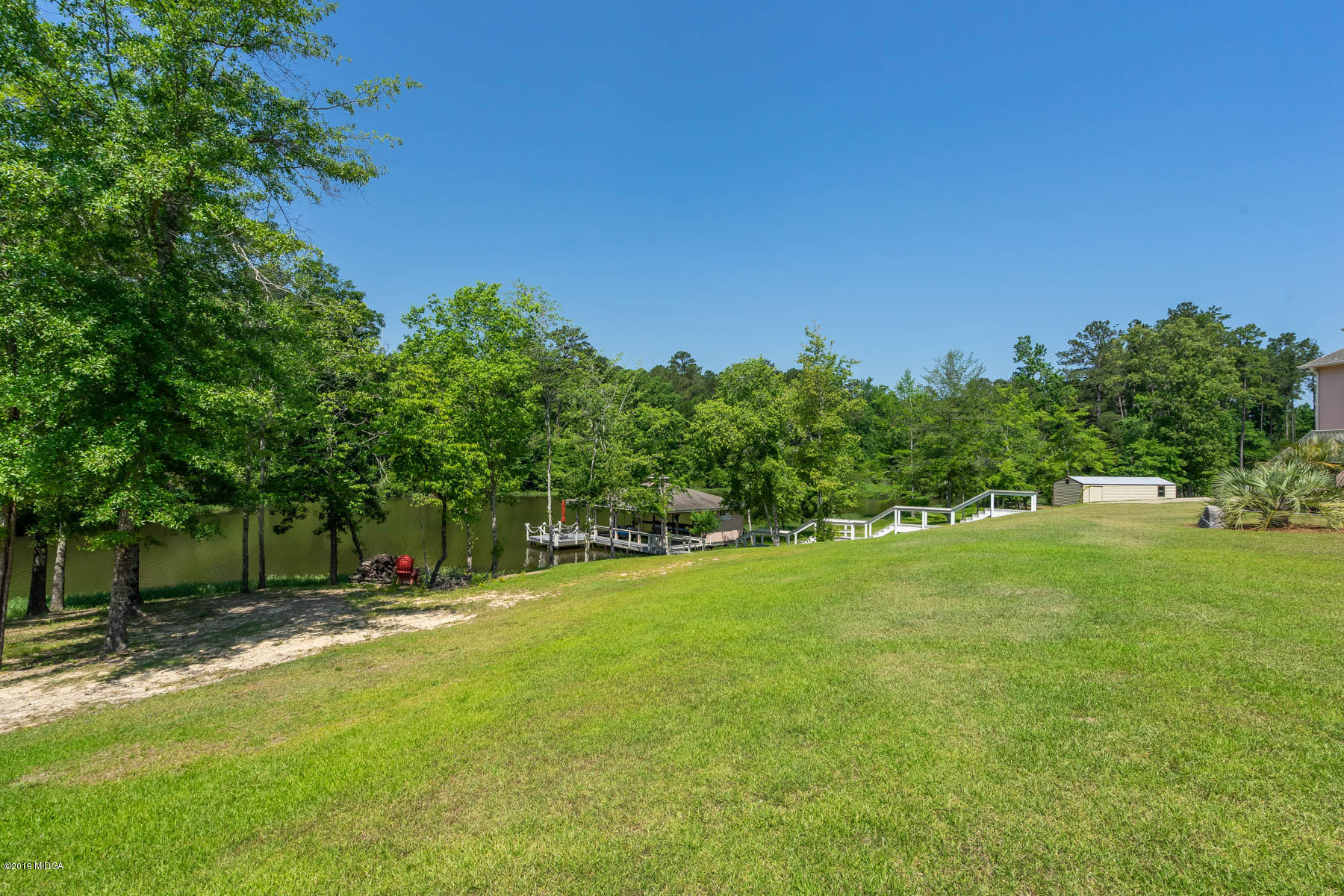 6331 Dobson Road Macon, GA 31220 - Photo 15 of 26 a view of a back yard