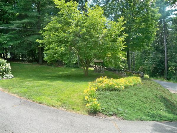 284 Mountain Road Gill, MA 01354 - Photo 28 of 28 a view of a garden with a lake