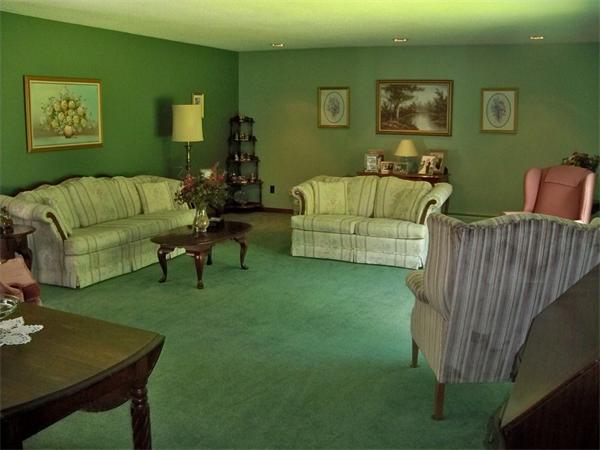 284 Mountain Road Gill, MA 01354 - Photo 4 of 28 a living room with furniture and a table