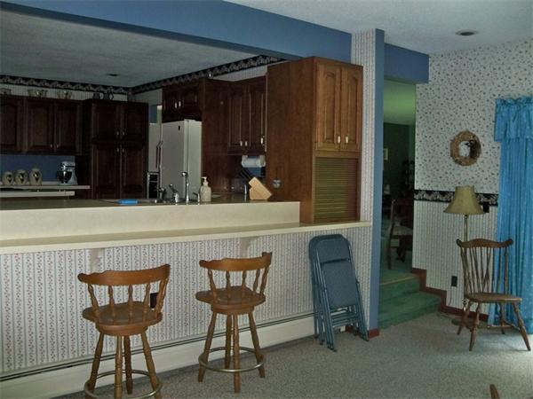 284 Mountain Road Gill, MA 01354 - Photo 7 of 28 a view of entryway with livingroom and furniture