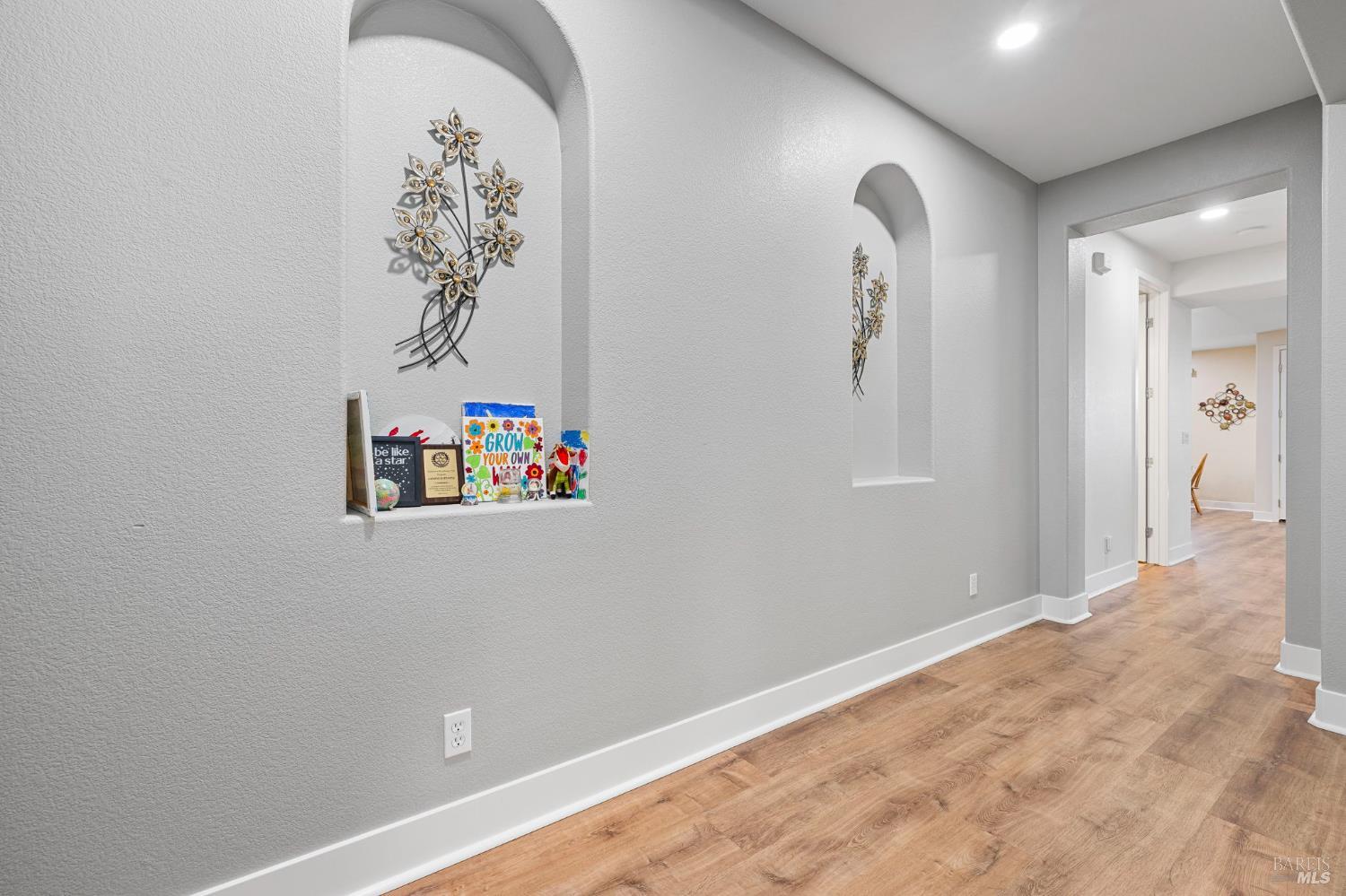 1461-1463 Trombetta Street Santa Rosa, CA 95407 - Photo 11 of 53 a view of a hallway with entryway