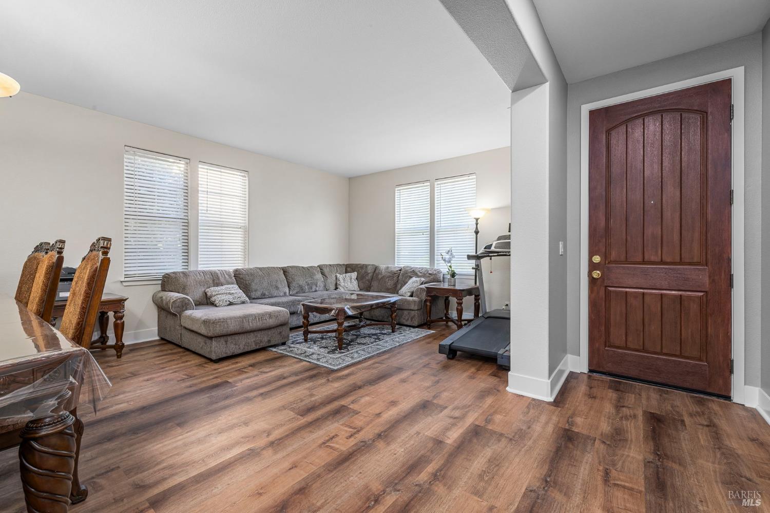 1461-1463 Trombetta Street Santa Rosa, CA 95407 - Photo 6 of 53 a living room with furniture a view of bedroom and wooden floor