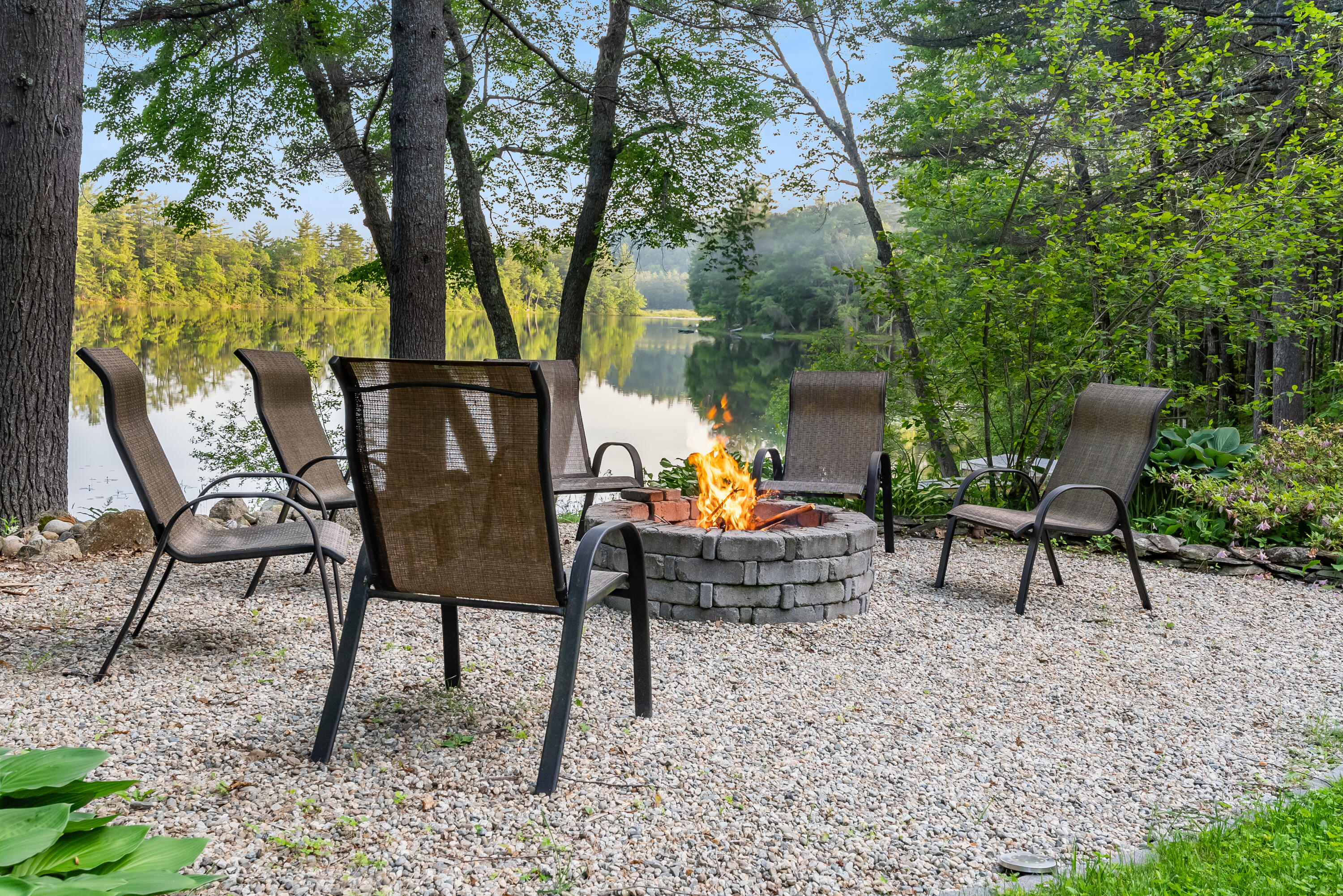 4 5 Kezar Ponds Road Waterford, ME 04088 - Photo 60 of 89 Fire Pit