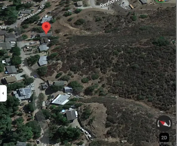 an aerial view of residential house with outdoor space