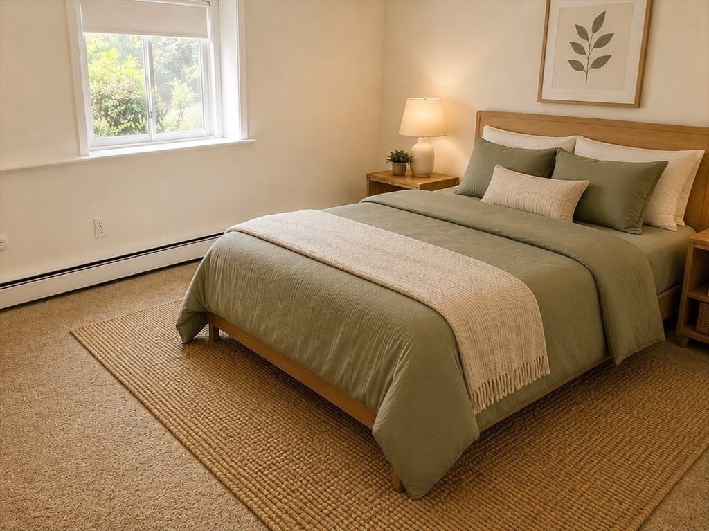 80 Walnut Street, Unit 402 Canton, MA 02021 - Photo 4 of 6 a large bed sitting in a bedroom next to a window