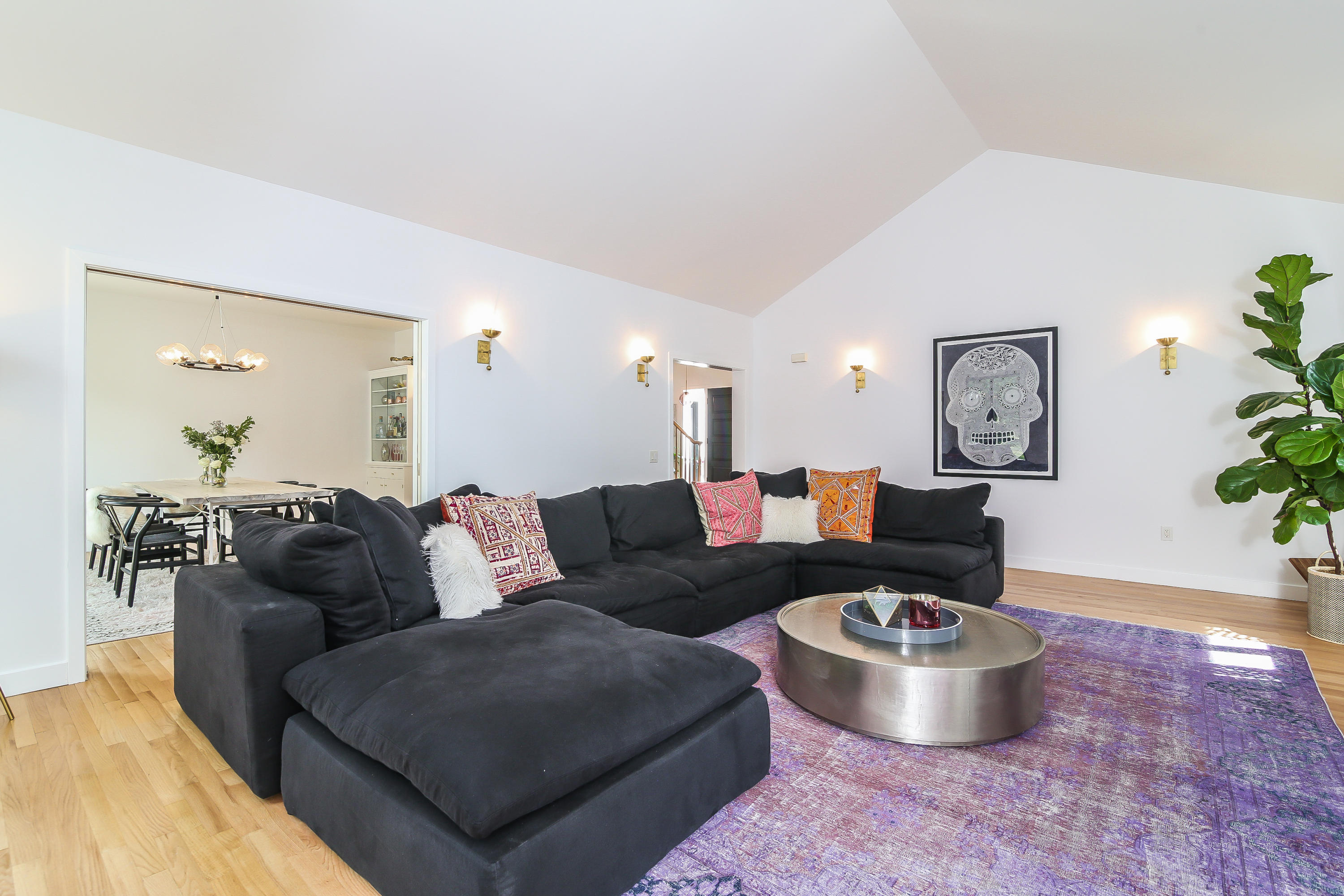 15 Marshall Ridge Road New Canaan, CT 06840 - Photo 5 of 30 a living room with furniture and a wooden floor