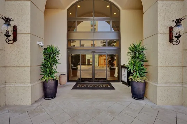 a view of a entryway door of the house