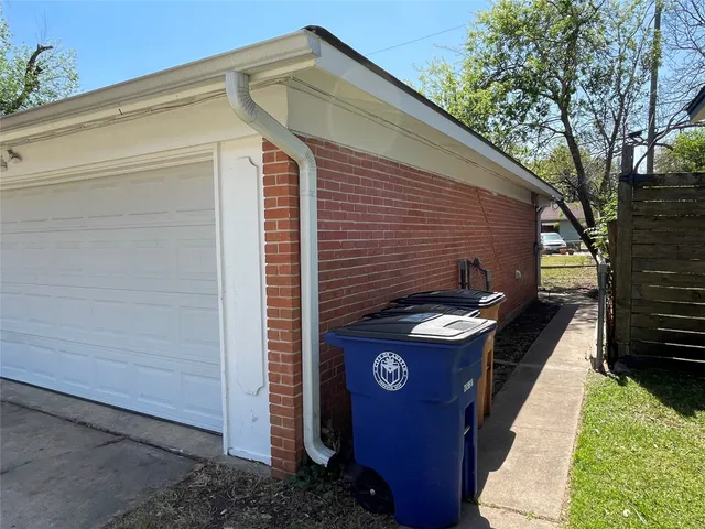 a front view of a house with shower