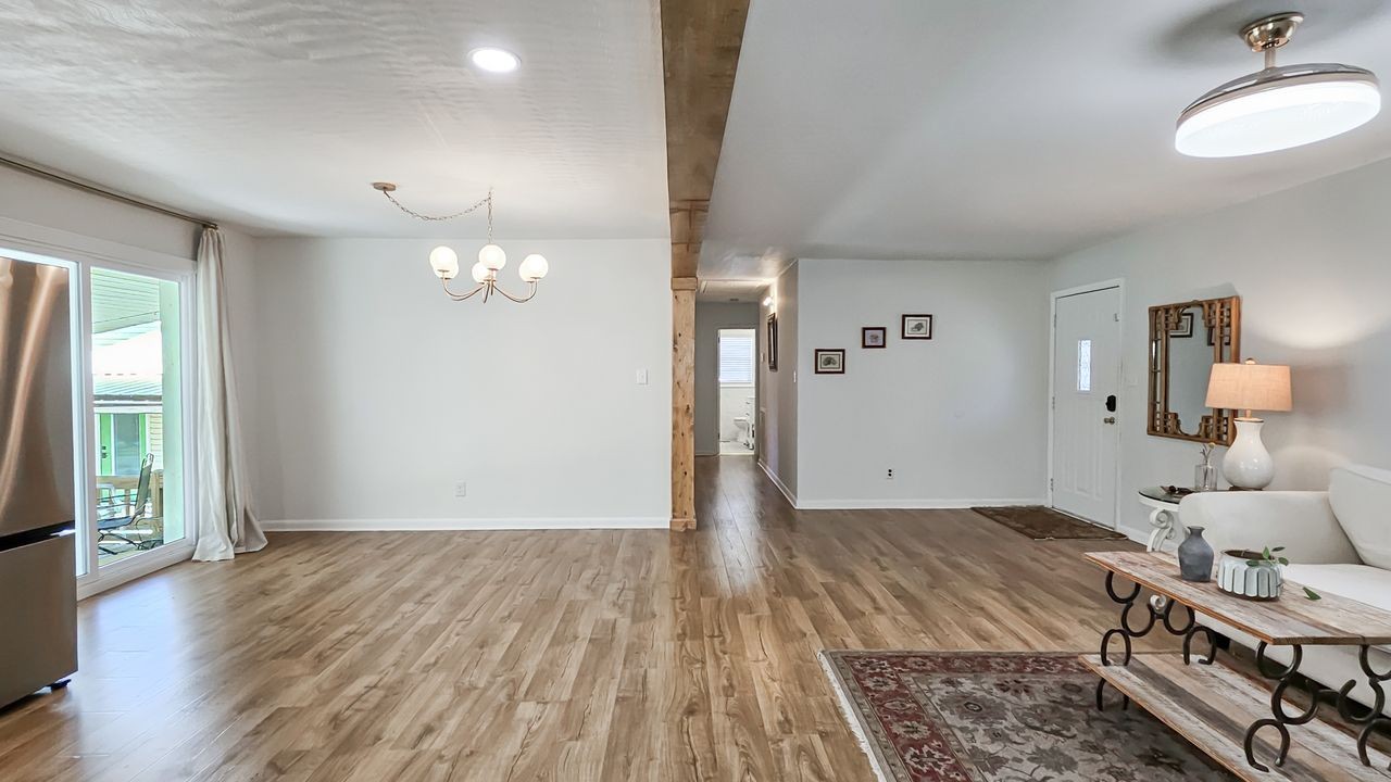 20 Tunstill Loop Road Fayetteville, TN 37334 - Photo 12 of 48 wooden floor in an empty room with a window