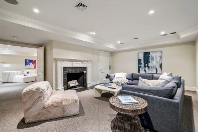 a view of outdoor space with deck and yard