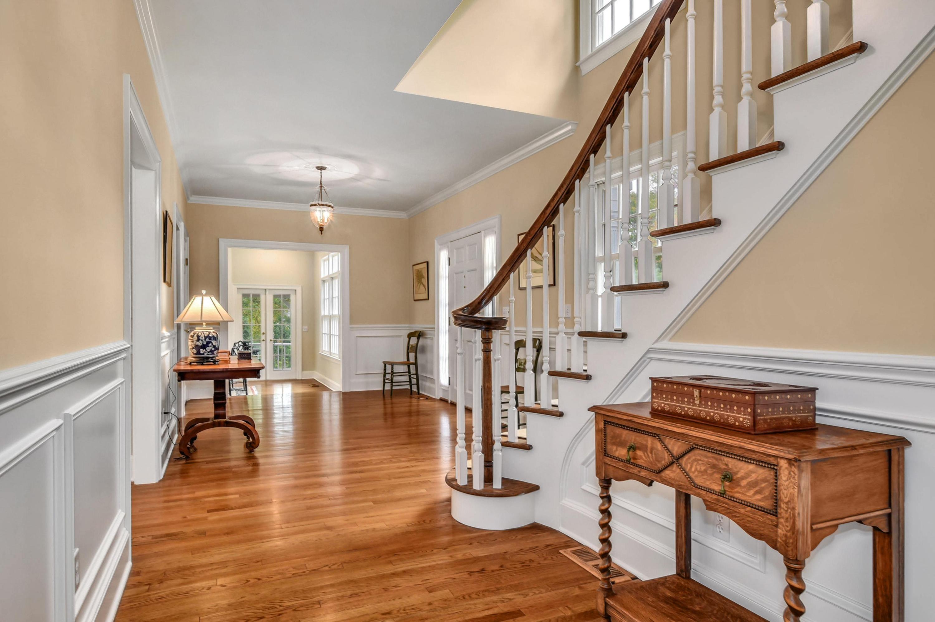 104 Christie Hill Road Darien, CT 06820 - Photo 2 of 38 a view of entryway and hall with wooden floor