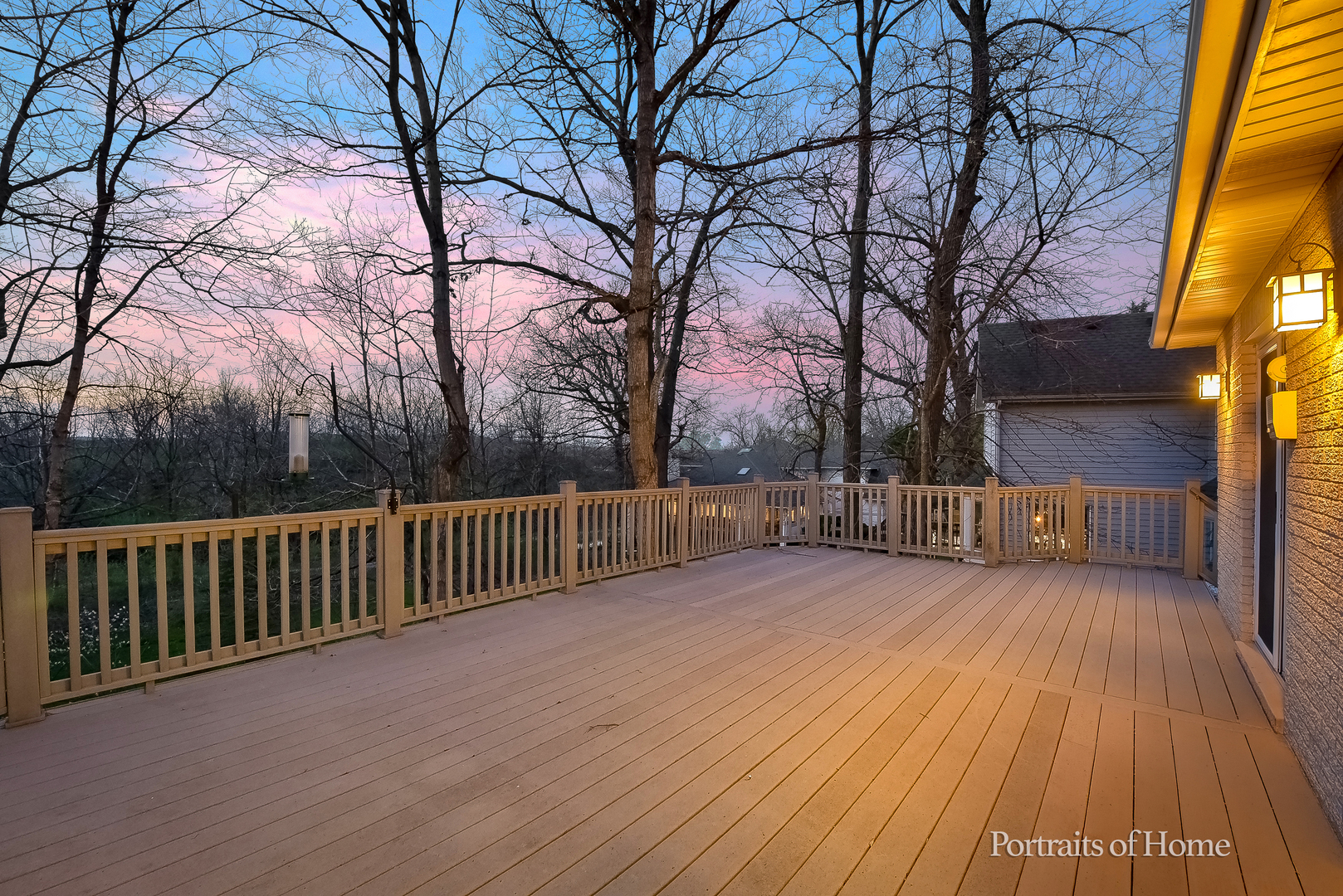 11 Merrimack Court Bolingbrook, IL 60440 - Photo 34 of 46 a view of balcony with wooden floor and fence