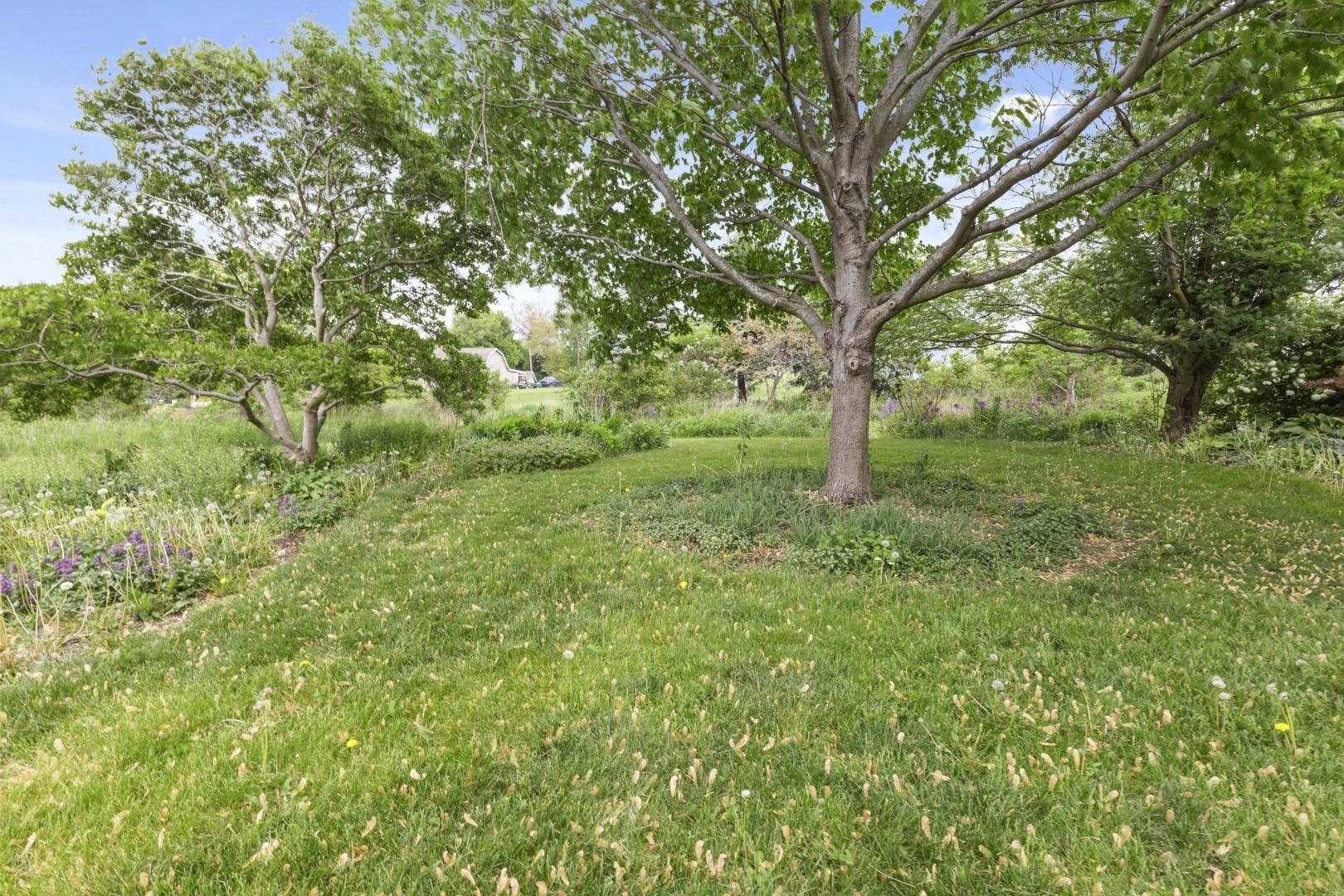 8530 North Kishwaukee Road Stillman Valley, IL 61084 - Photo 36 of 44 a big yard with lots of green space and house