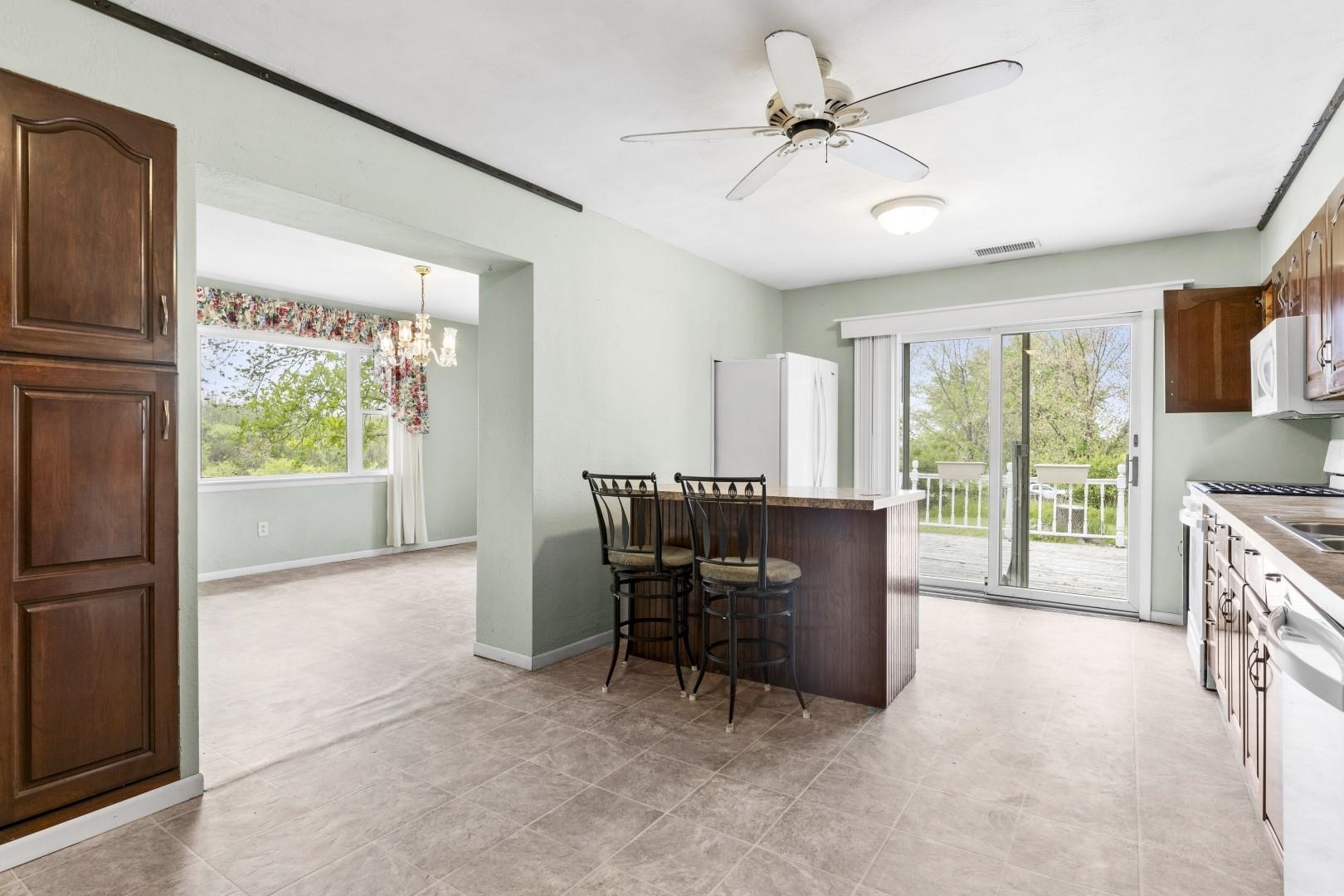 8530 North Kishwaukee Road Stillman Valley, IL 61084 - Photo 5 of 44 a view of a livingroom with furniture window and outside view