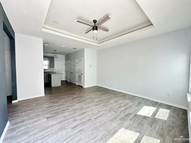 wooden floor in an empty room