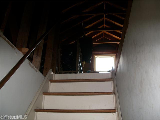 465 Arnold Road Lexington, NC 27295 - Photo 8 of 10 Other. Staircase leading up to the loft (great for expansion)