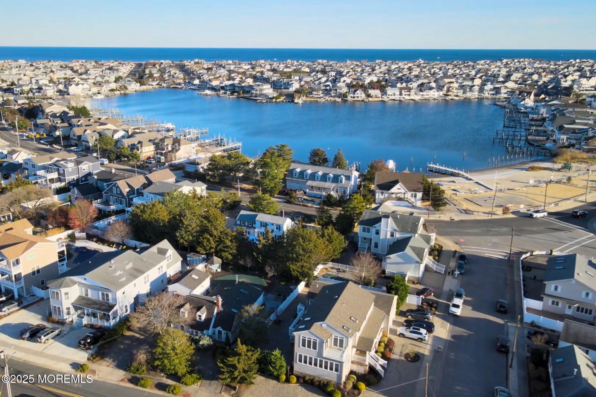 72 Pershing Boulevard Lavallette, NJ 08735 - Photo 4 of 48 an aerial view of a city