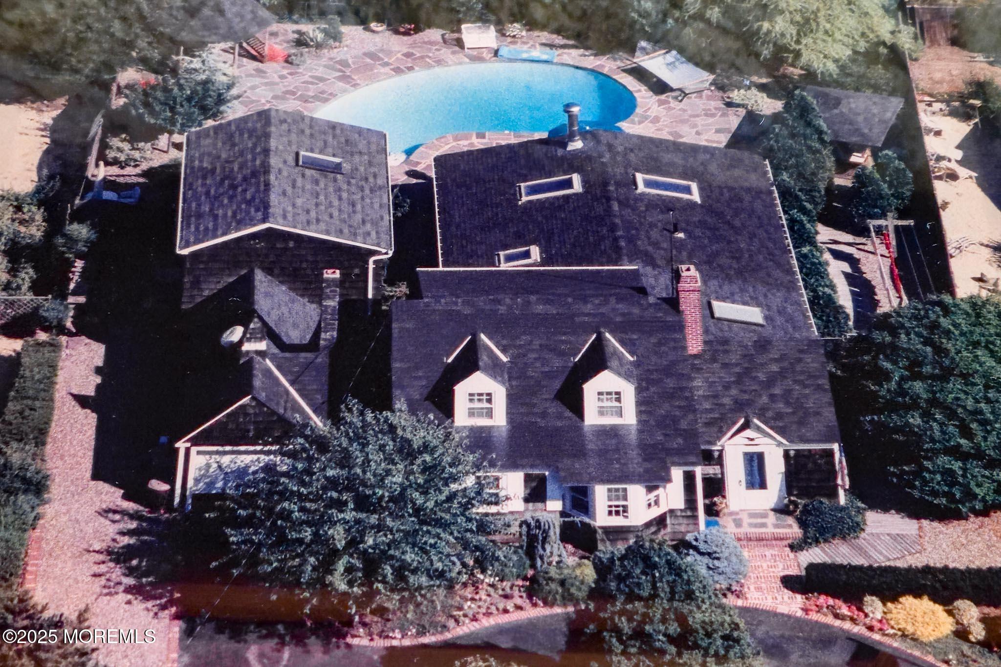 72 Pershing Boulevard Lavallette, NJ 08735 - Photo 8 of 48 an aerial view of a house