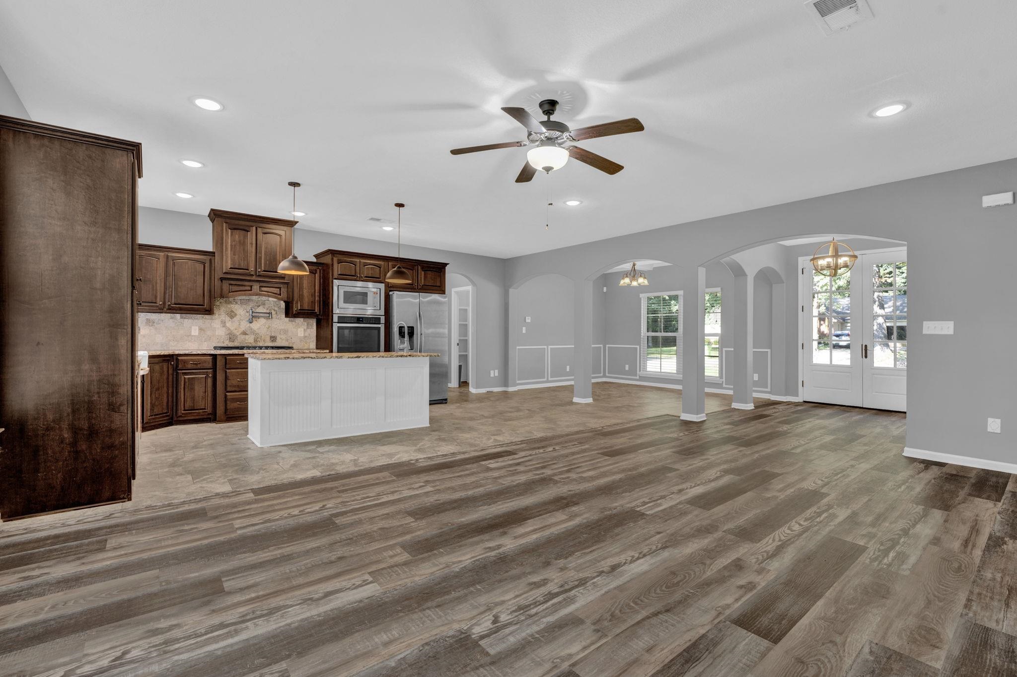 271 Hayes Road Munford, TN 38058 - Photo 6 of 19 Open concept living/dining/kitchen