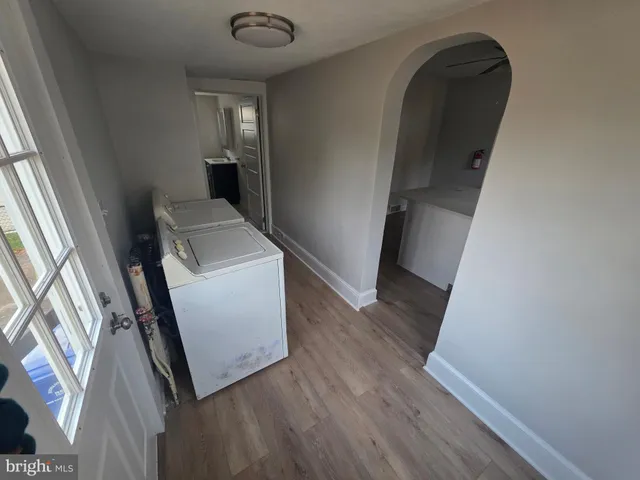 a view of a storage in a room