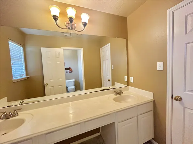 a bathroom with a toilet and a bathtub