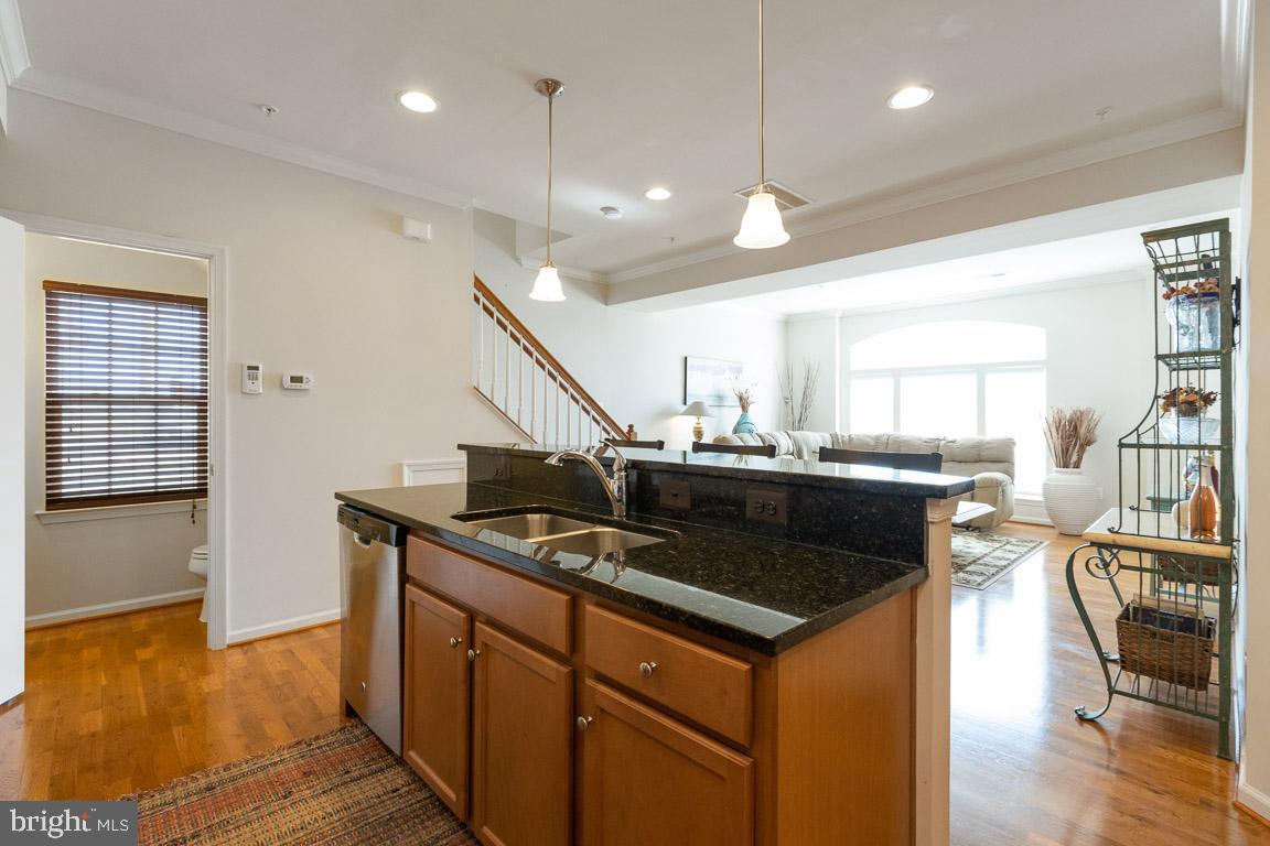 310 B Mill Pond Road Frederick, MD 21701 - Photo 16 of 37 Powder room and exit to garage off kitchen