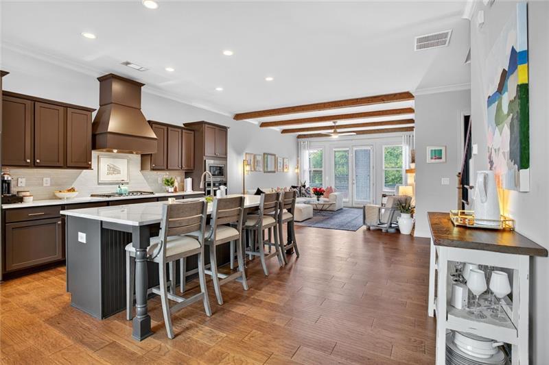 1956 Skyfall Circle Atlanta, GA 30319 - Photo 2 of 49 a kitchen with lots of counter top space and stainless steel appliances